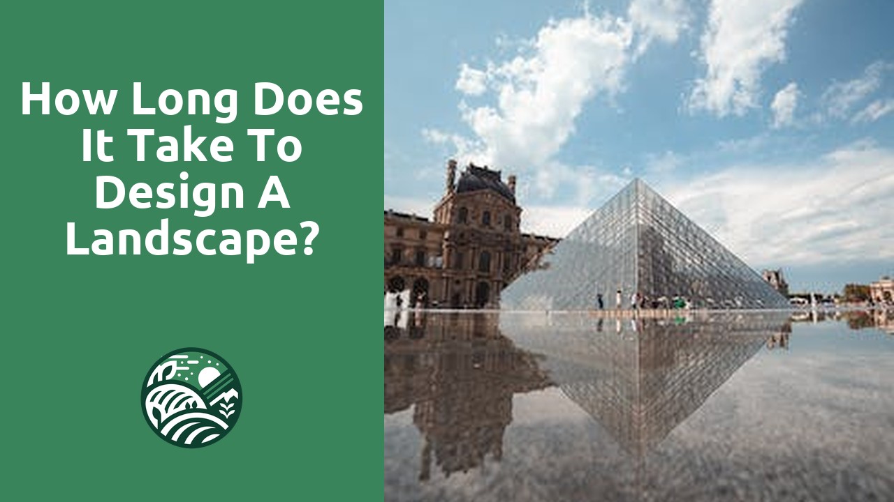 How long does it take to design a landscape?
